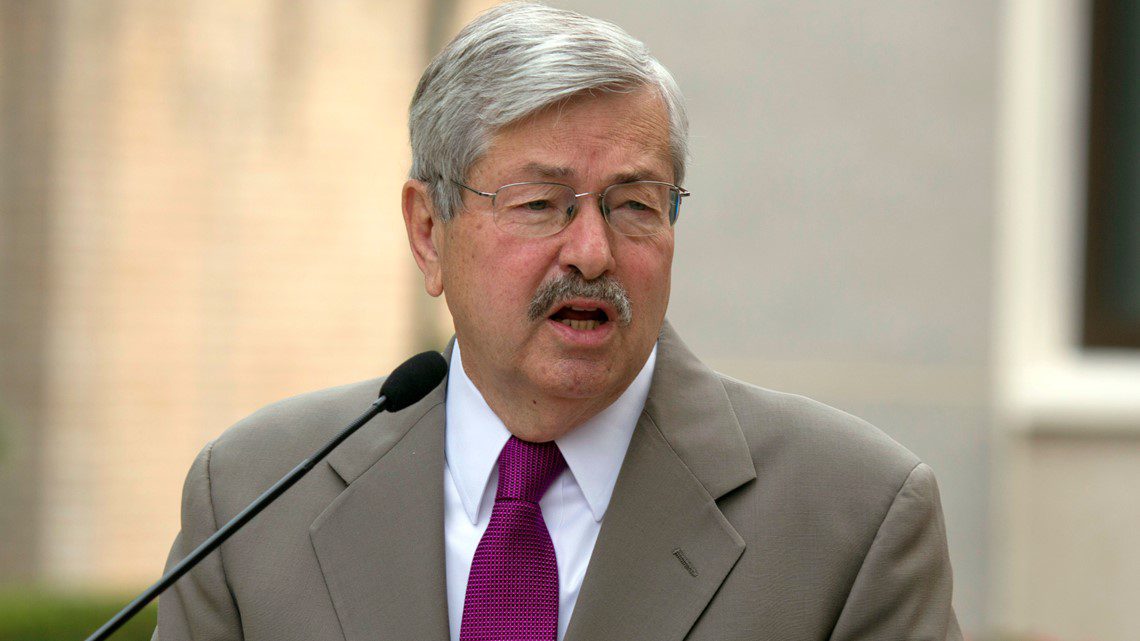 How to book Ambassador Terry Branstad? - Anthem Talent Agency