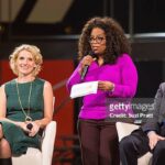 SEATTLE, WA - NOVEMBER 08: Elizabeth Gilbert, Oprah Winfrey and Mark Nepo at Oprah's The Life You Want Weekend on November 8, 2014 in Seattle, Washington.  (Photo by Suzi Pratt/FilmMagic)