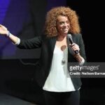 NEW YORK, NY - JUNE 29:  Comedian Michelle Wolf performs onstage during HFC NYC presented by Hilarity for Charity at Highline Ballroom on June 29, 2016 in New York City.  (Photo by Neilson Barnard/Getty Images for Hilarity For Charity)